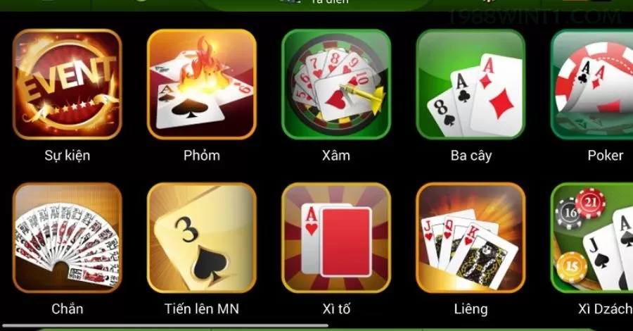 Download app 1988win Android iOS